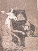 Francisco Goya Ni mas ni menos Spain oil painting artist
